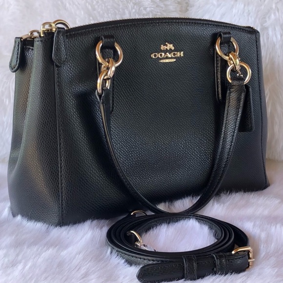 coach double zip purse